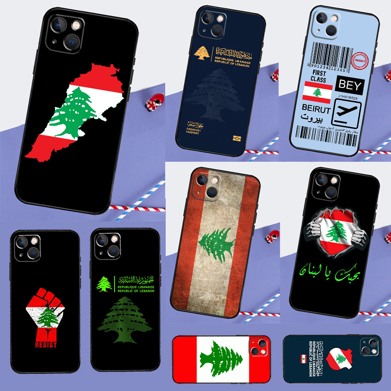 Phone Cases Lebanon - Чехол для телефона с ливанским флагом
