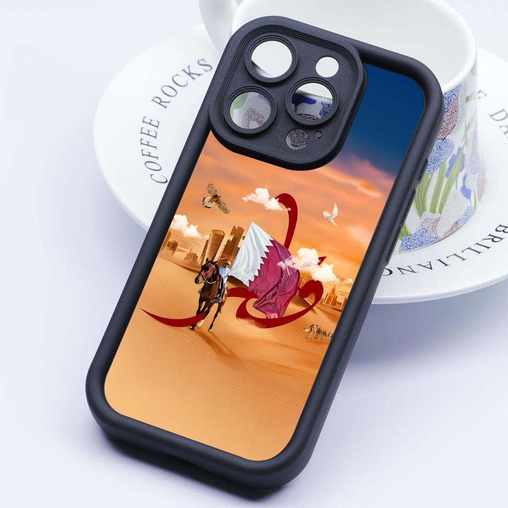 Phone Cases Qatar - Чехол для телефона с флагом Катара