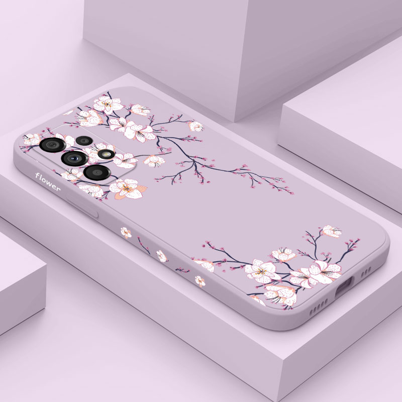 Phone Cases Burga - Чехол для телефона с цветком сливы
