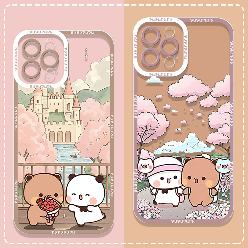 Phone Cases For Samsung A14 - Прозрачный чехол для телефона Cute BUBU