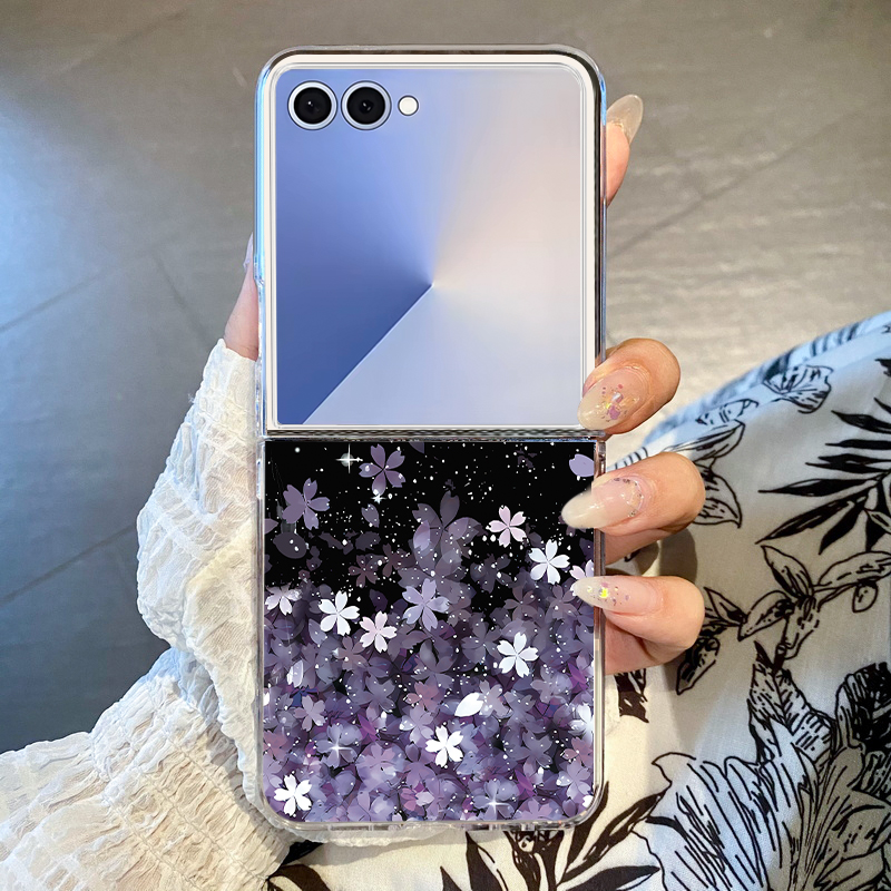 Phone Cases Z Flip 6 - Чехол с изображением цветов вишни для