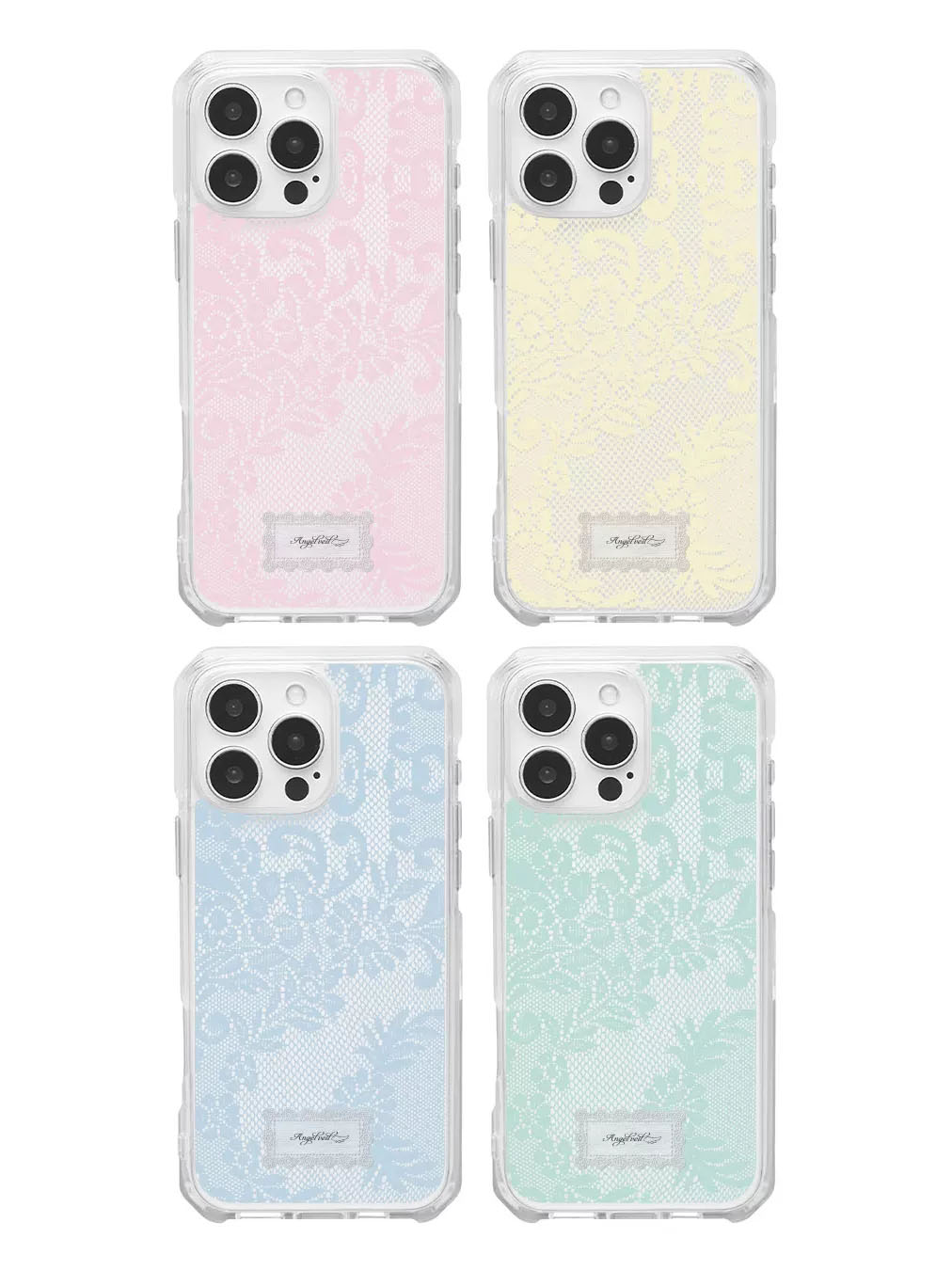 Phone Cases Girly - Корейский прозрачный чехол для телефона в