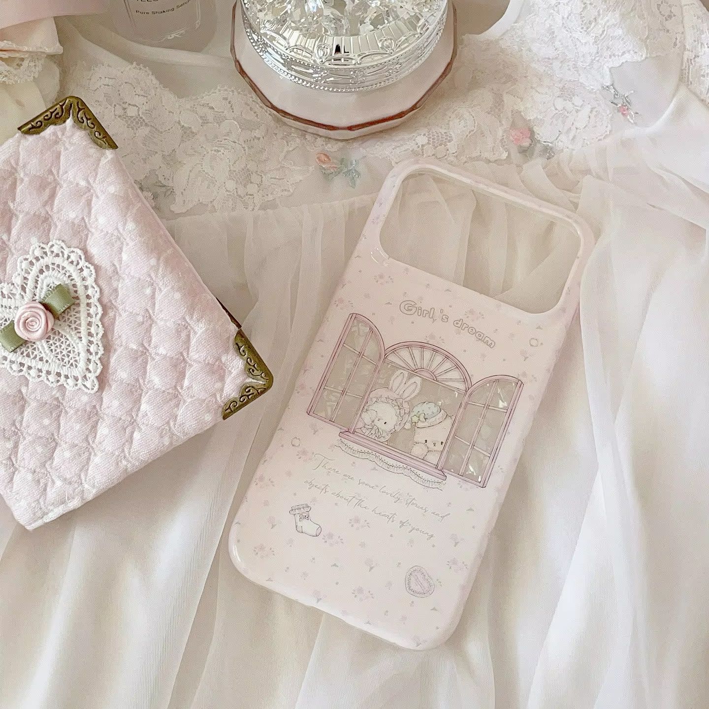 Phone Cases Girls - Чехол для телефона Kawaii Bunny Bear