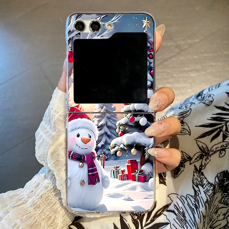 Phone Cases Z Flip 6 - Рождественский чехол для телефона с изображением