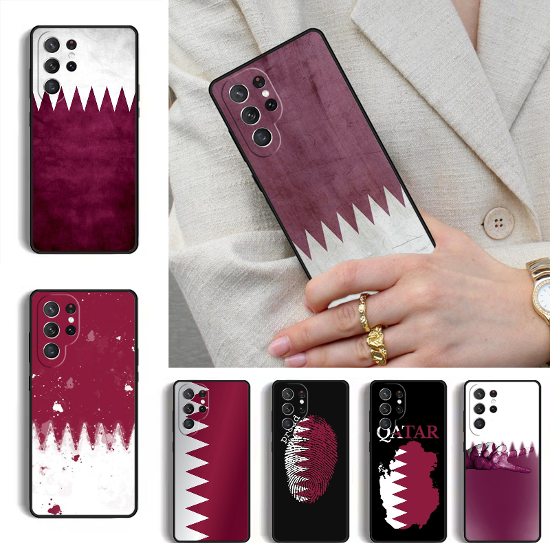 Phone Cases Qatar - Чехол-бампер с флагом Катара для Samsung