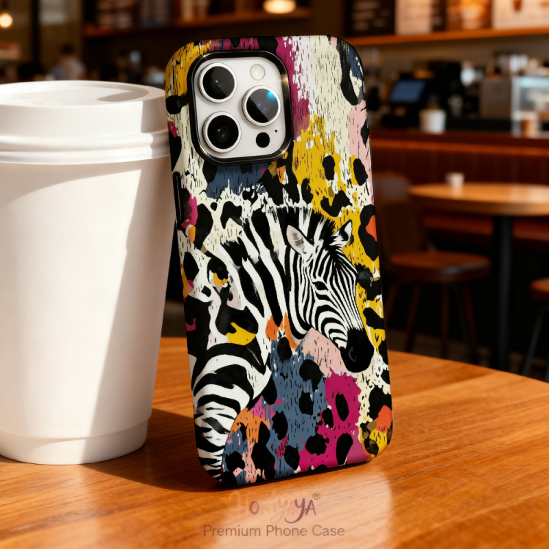 Phone Cases Zebra - Амортизирующий чехол для телефона с принтом