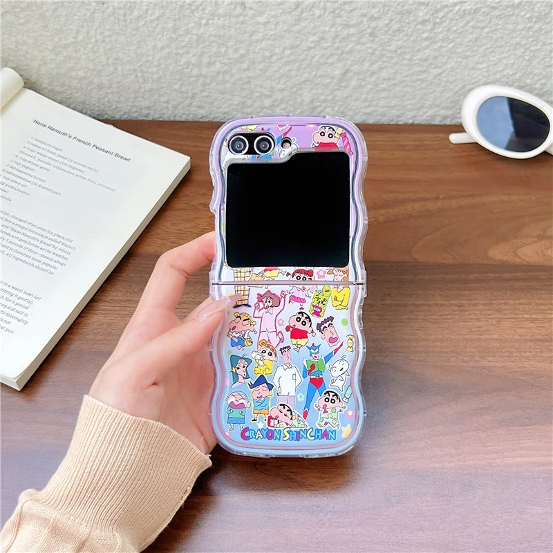 Phone Cases Z Flip 6 - Милый мультяшный чехол для телефона с
