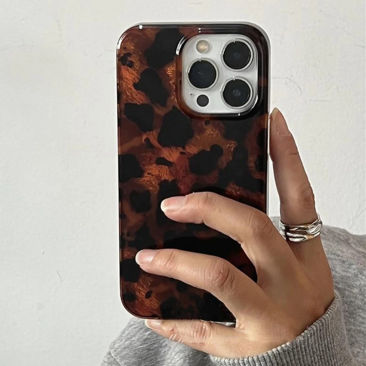 Phone Cases Xr - Ретро-чехол для телефона с лазерной текстурой