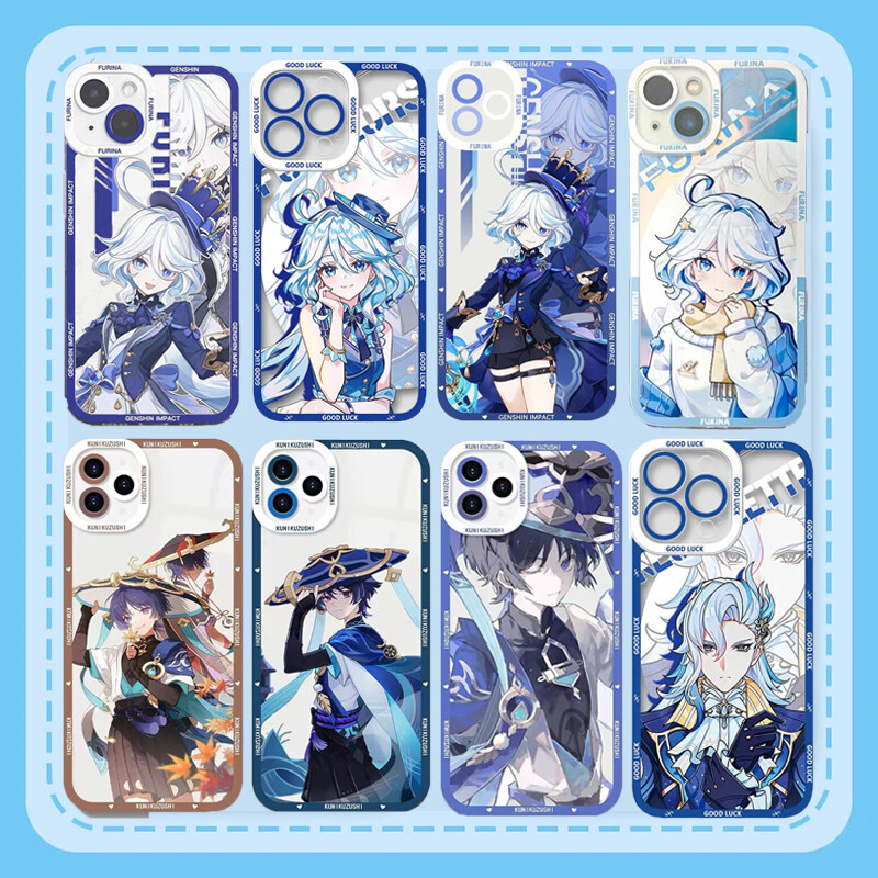 Phone Cases Burga - Чехол для телефона Genshin Impact для