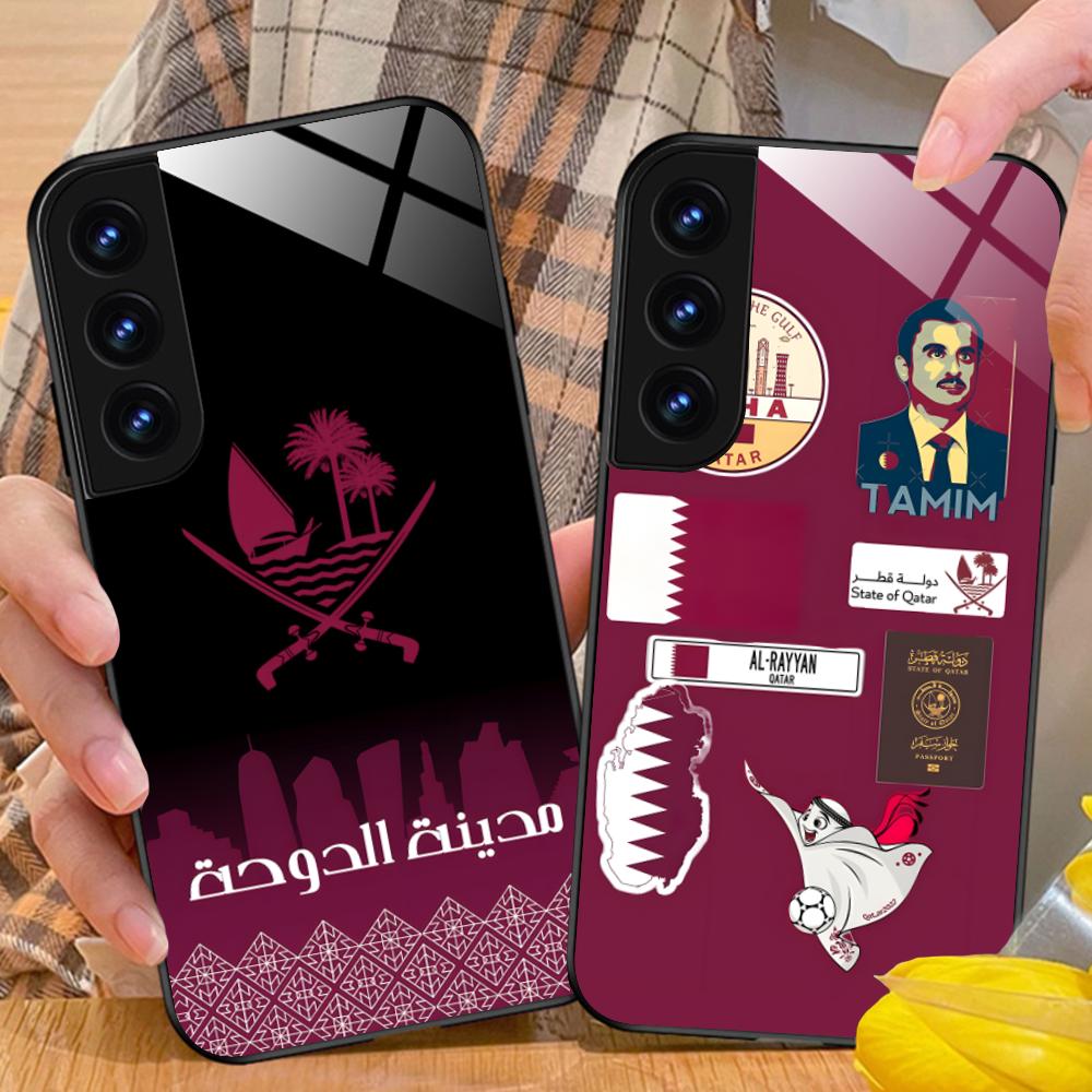Phone Cases Qatar - Чехол для мобильного телефона с флагом