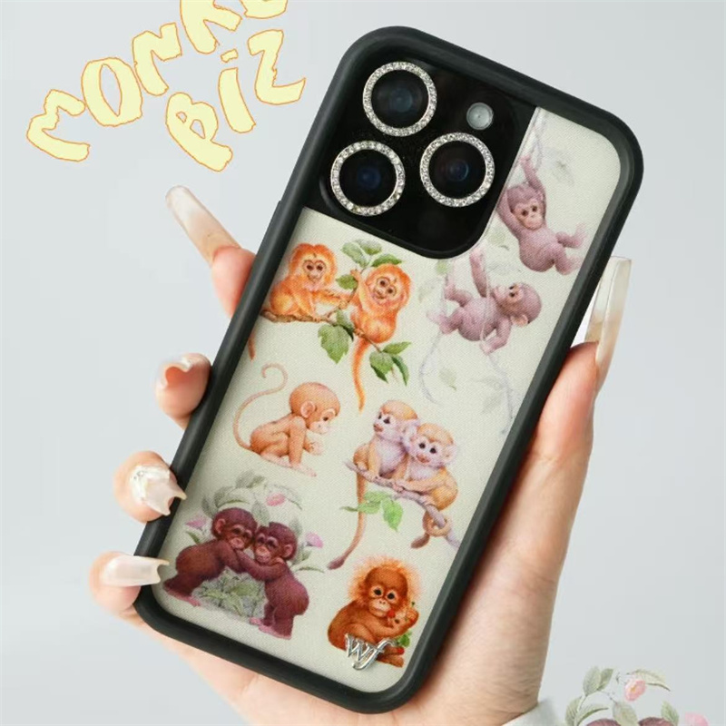 Phone Cases Burga - Чехол для телефона Wildflower INS Monkey