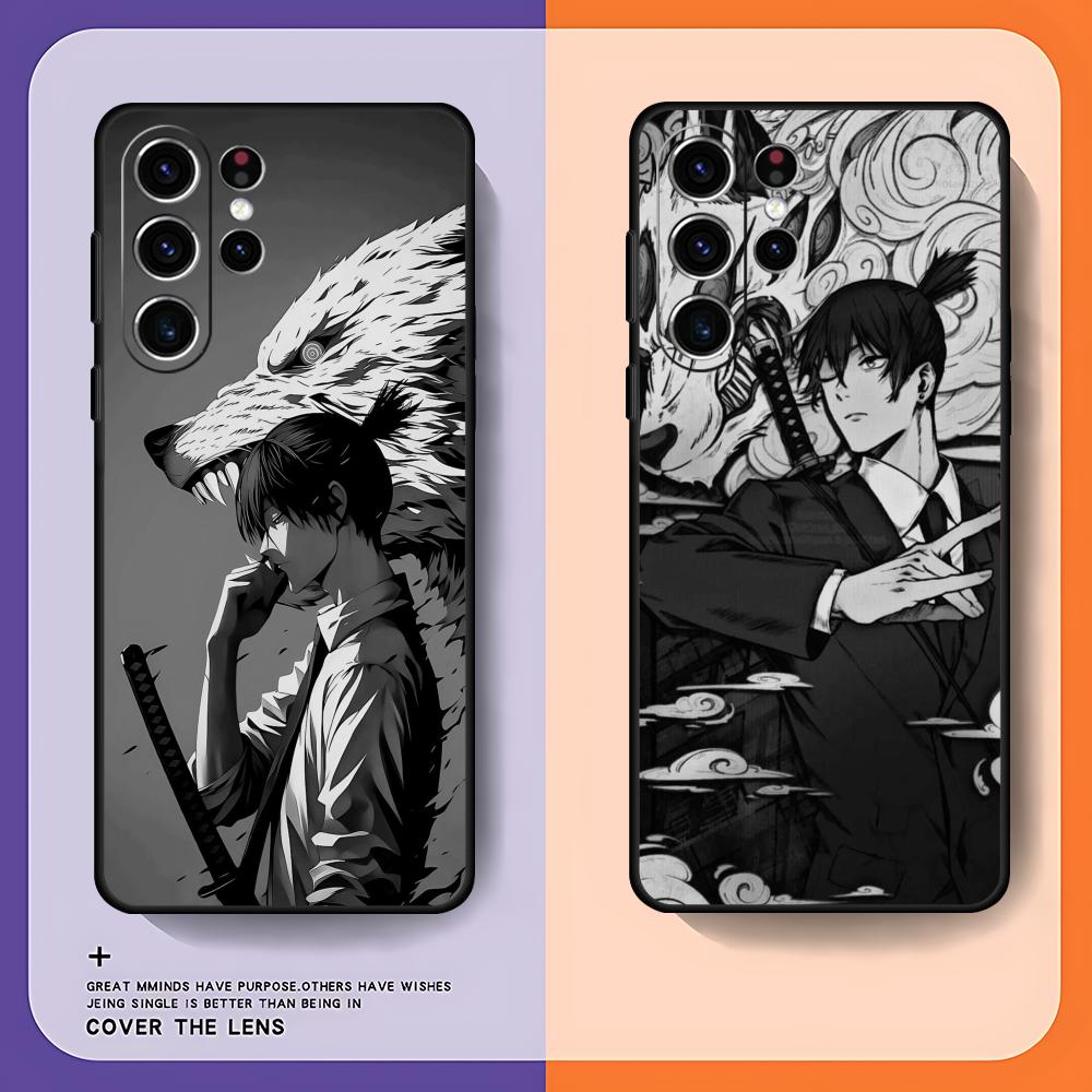 Phone Cases Samsung S24 - Чехол для телефона «Человек с бензопилой»