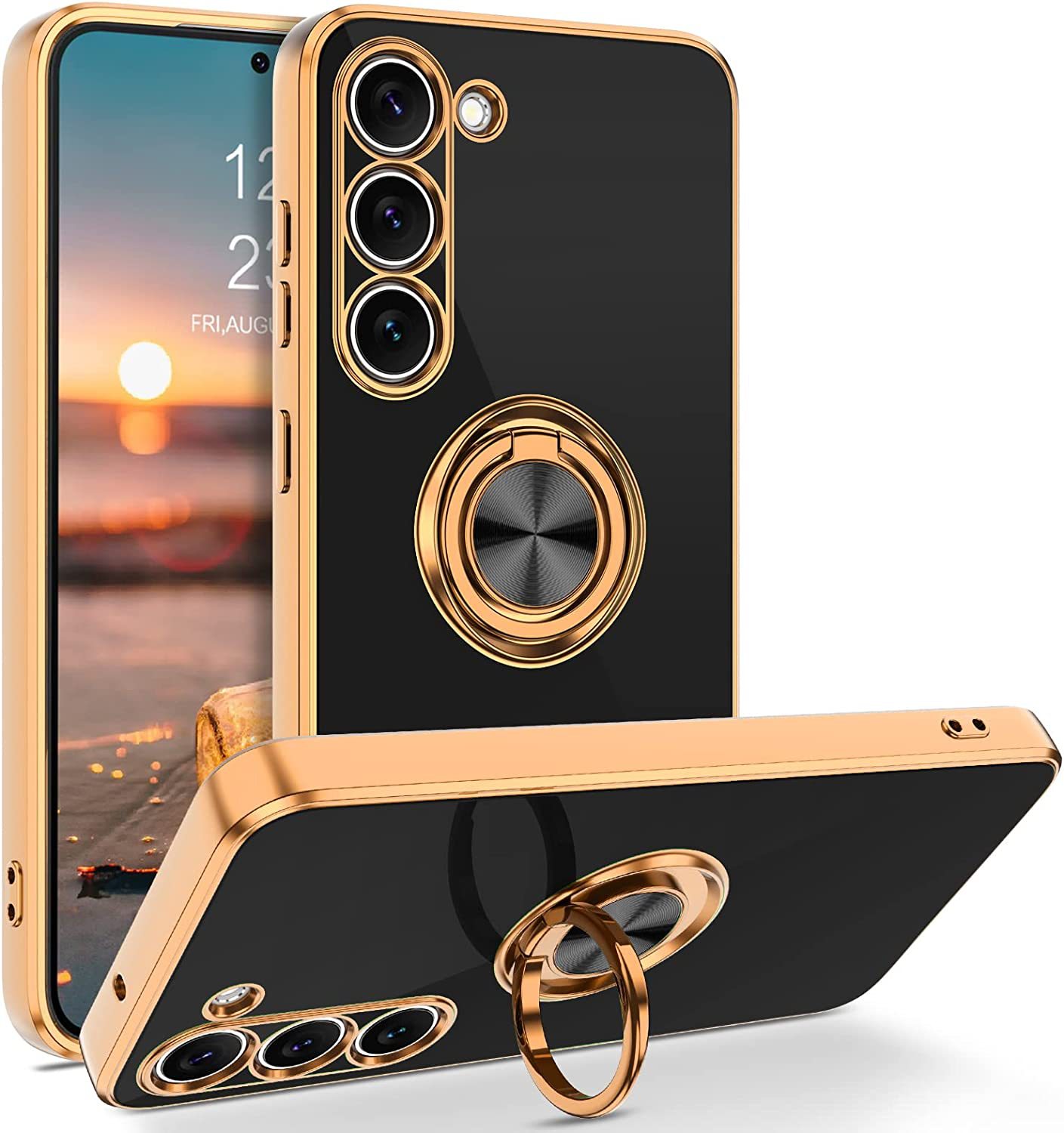 Luxury Plating Case - Роскошное магнитное покрытие 360° ° Чехол-держатель