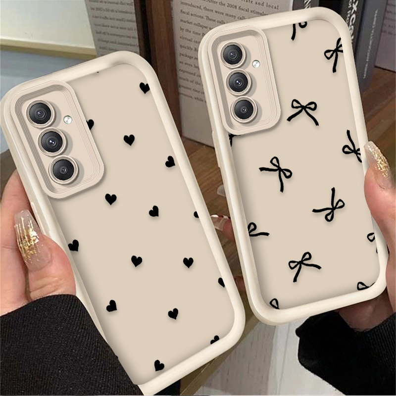 Черный чехол с сердечками и ба – обзор и цена Phone Cases For Samsung A14