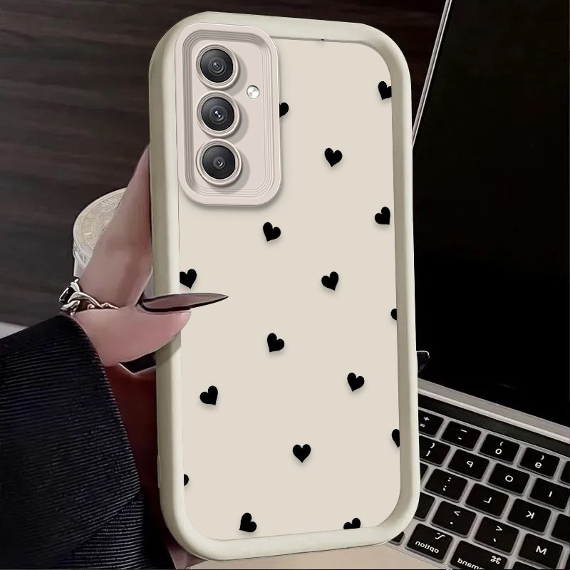 Черный чехол с сердечками и ба – обзор и цена Phone Cases For Samsung A14