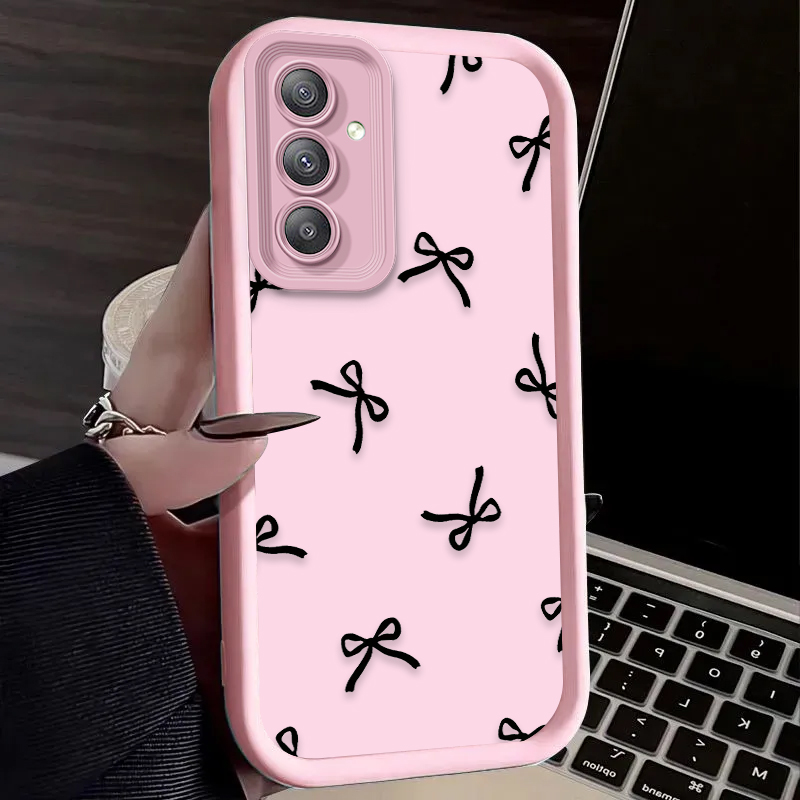 Черный чехол с сердечками и ба – обзор и цена Phone Cases For Samsung A14