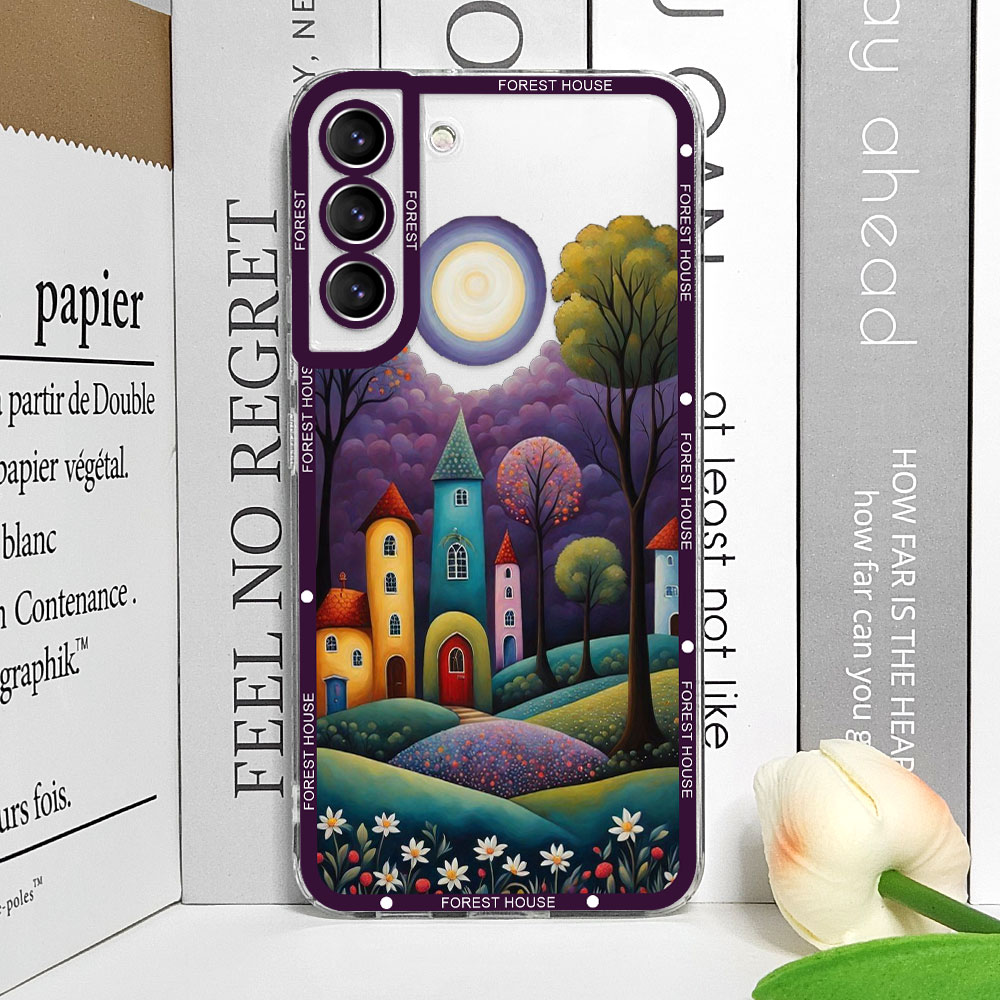 Hand Painted Forest House Clea – обзор и цена Phone Cases Burga