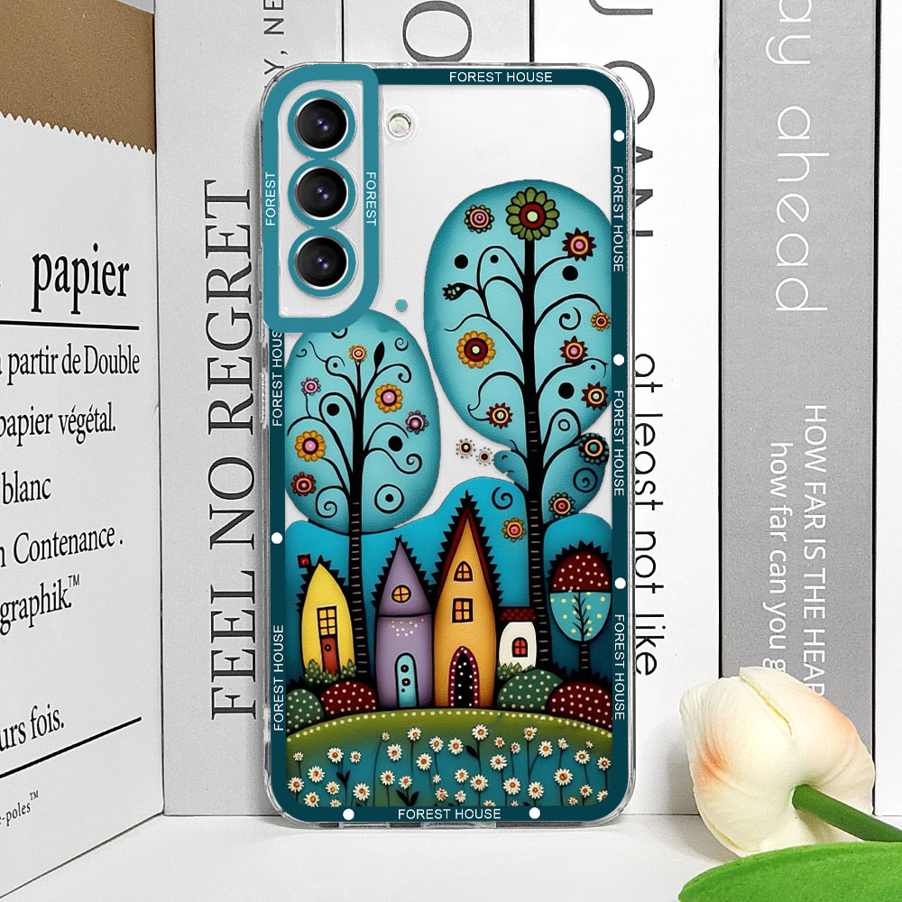 Hand Painted Forest House Clea – обзор и цена Phone Cases Burga