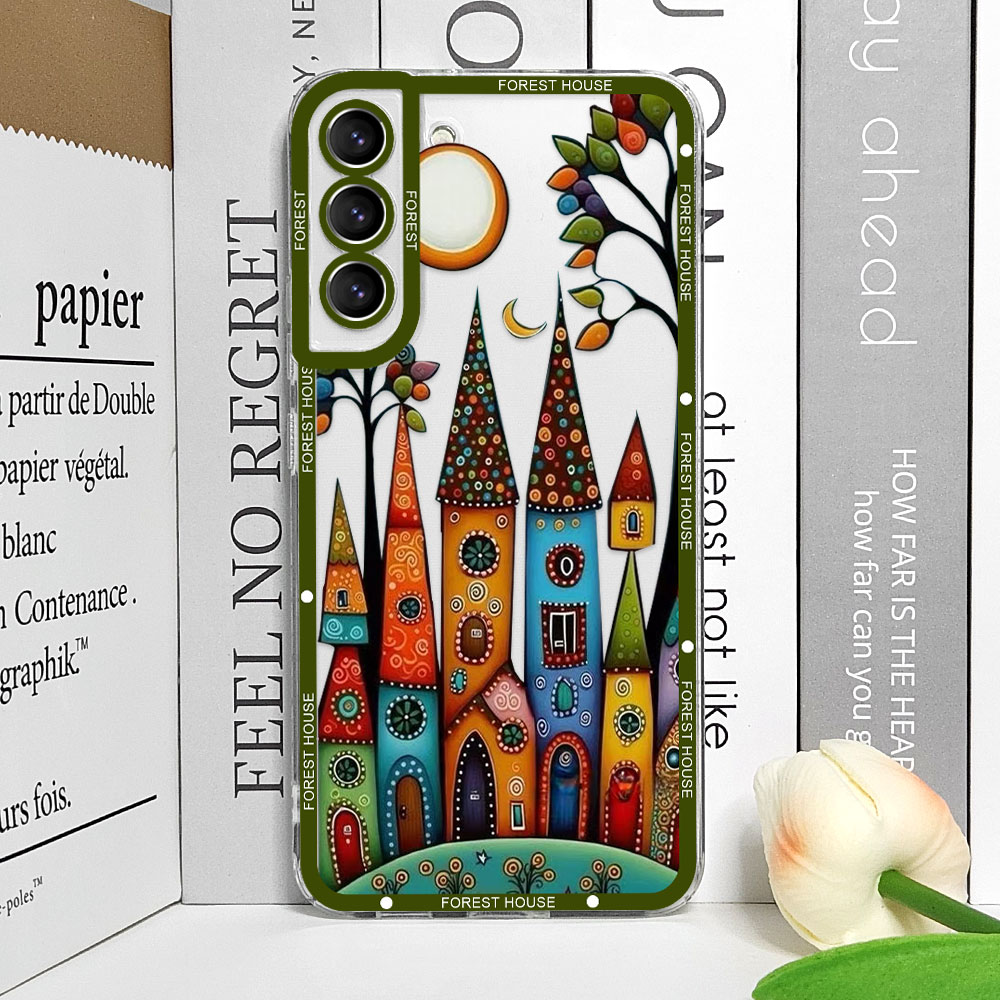 Hand Painted Forest House Clea – обзор и цена Phone Cases Burga