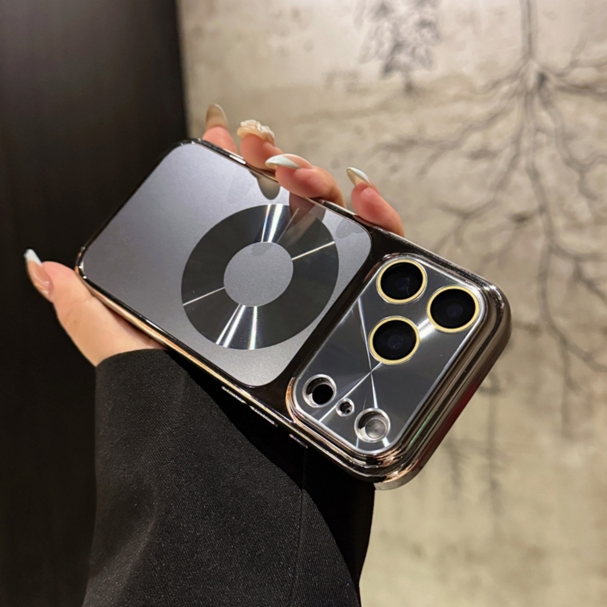 Роскошный глянцевый магнитный  – обзор и цена Luxury Plating Case