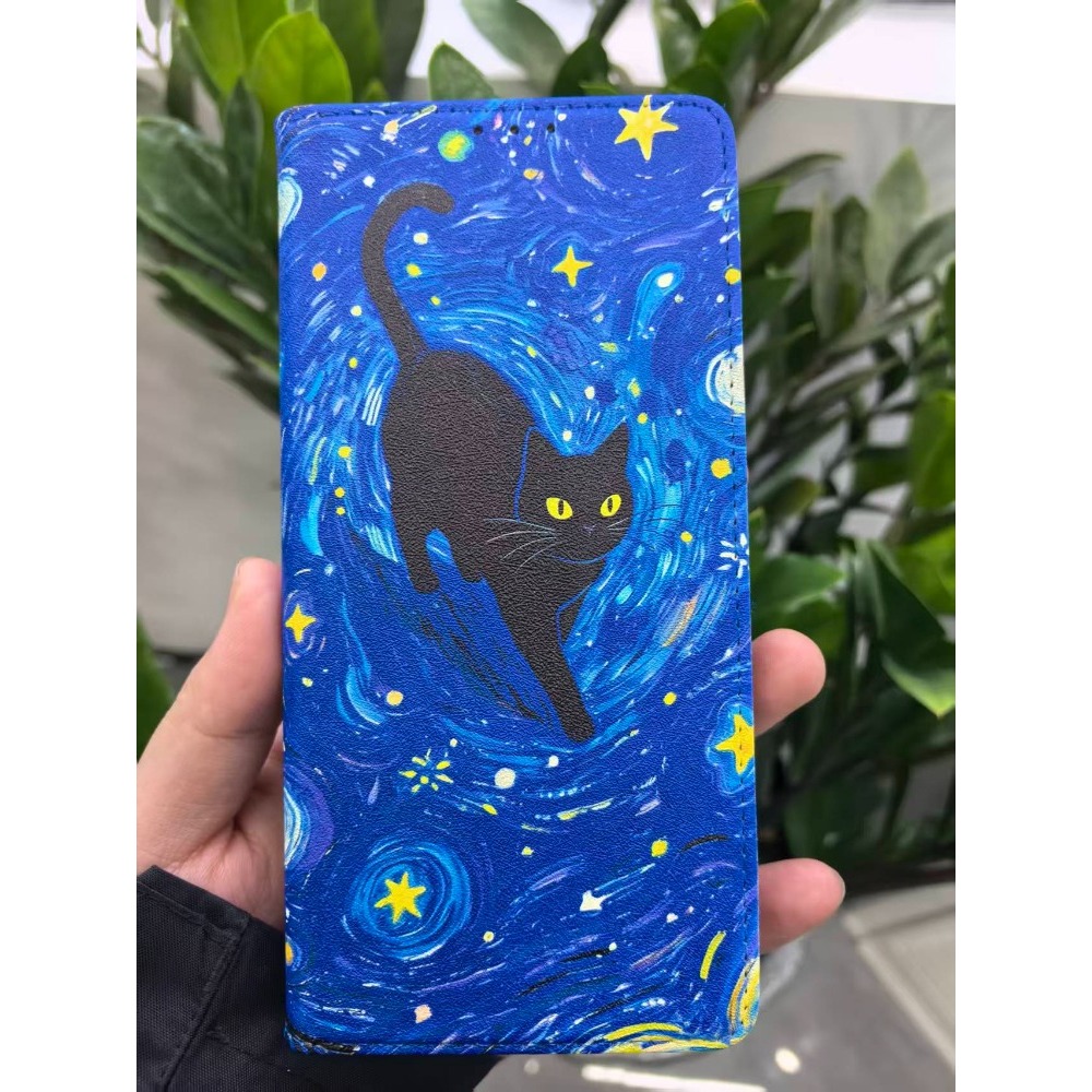 Кожаный чехол-кошелек с магнит – обзор и цена Phone Cases Samsung S24
